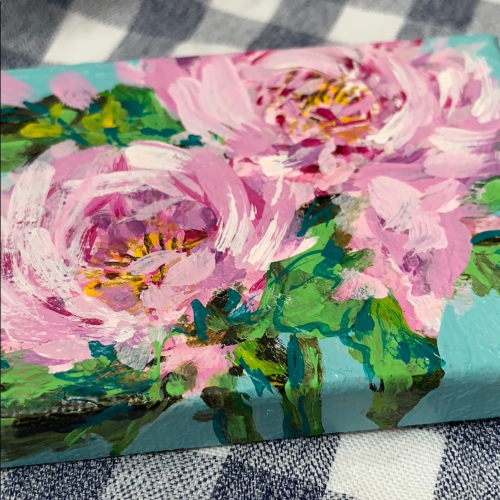 Original Art - Painting - Pink Peonies - Picture 9 of 10